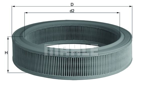 WILMINK GROUP Воздушный фильтр WG1216608